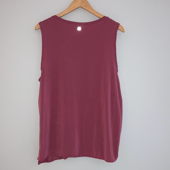 Fabletics Alia Tied Tank Soft Jersey Fabric Sleeveless Pull Over Size L - Picture 3 of 4